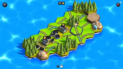 Railway Islands - Puzzle — скриншот 3