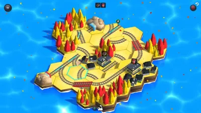 Railway Islands - Puzzle — скриншот 4