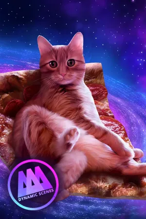 AAA Dynamic Scenes - Lazy Pizza Cat Dynamic Scene