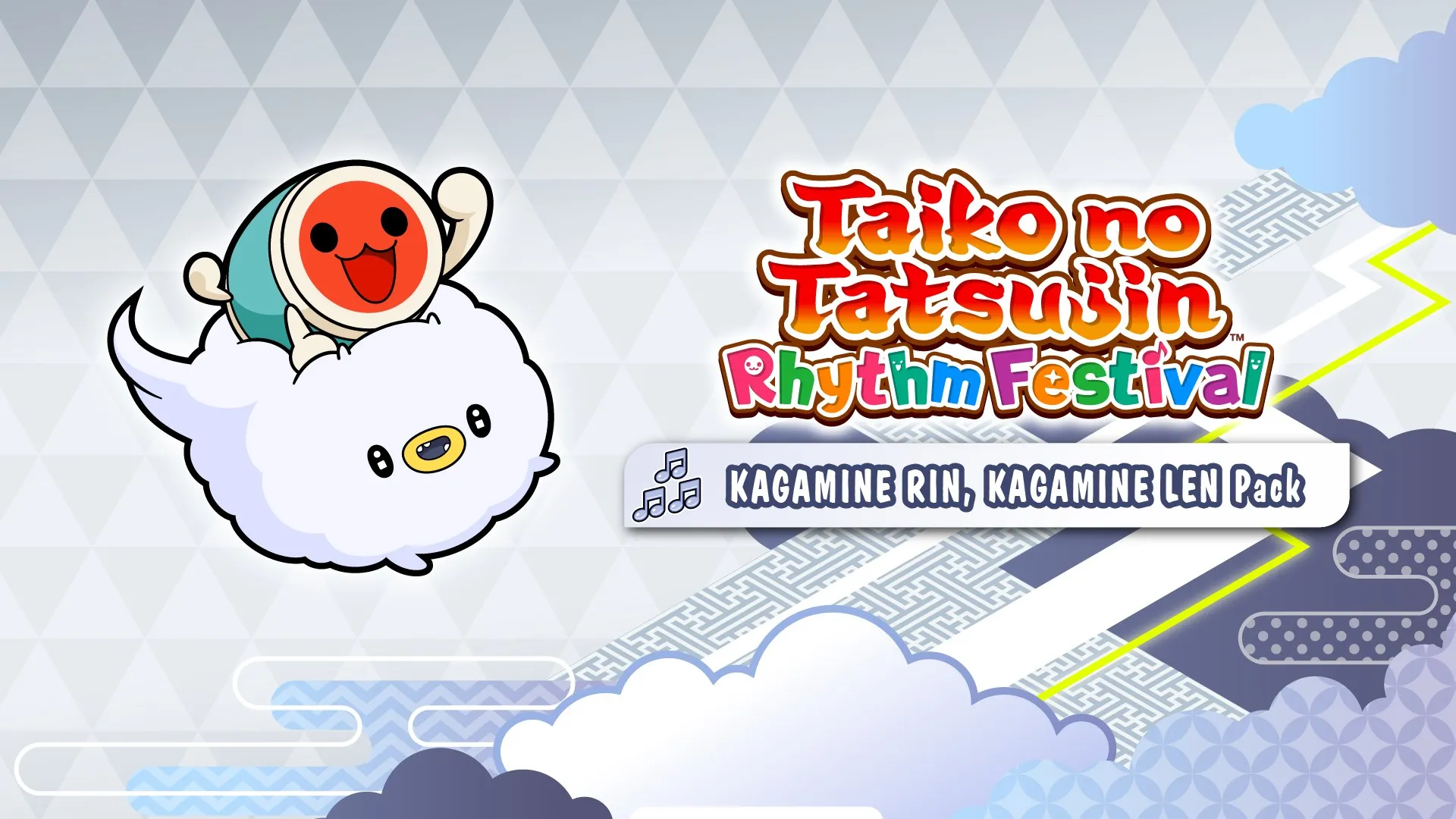 Taiko no Tatsujin: Rhythm Festival - KAGAMINE RIN, KAGAMINE LEN Pack