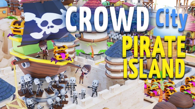 Crowd City: Pirate Island DLC