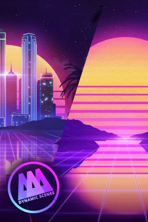 AAA Dynamic Scenes - Retro Synthwave Nights
