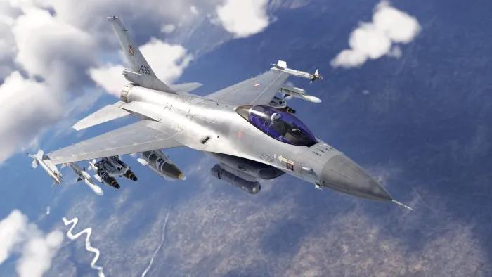 War Thunder - Набор F-16AM — скриншот 4