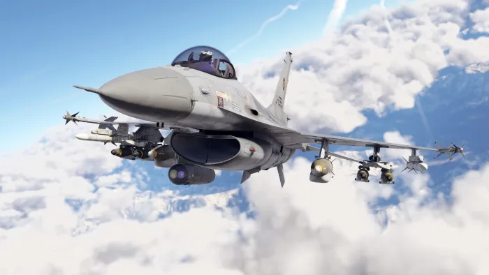 War Thunder - Набор F-16AM — скриншот 5