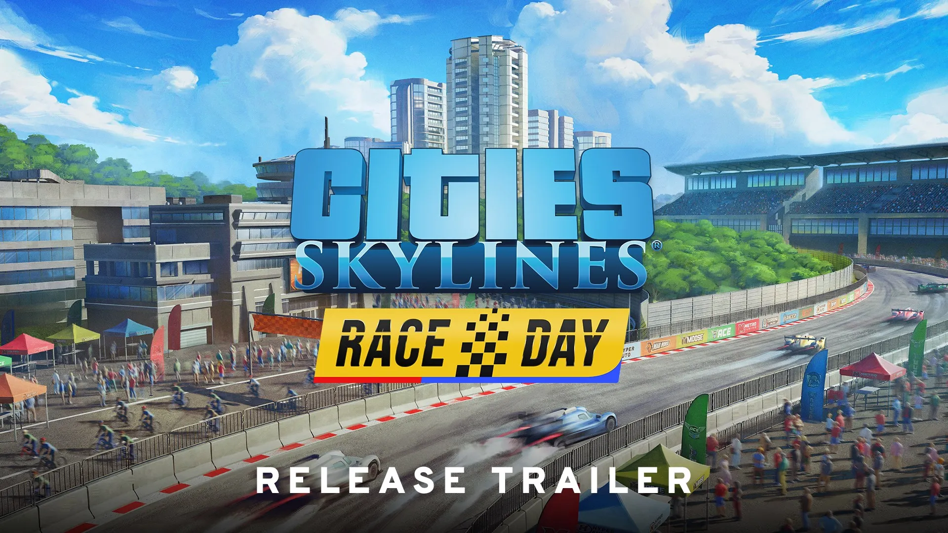 Cities: Skylines - Race Day — трейлер