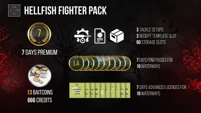 Fishing Planet: Hellfish Fighter Pack — скриншот 3