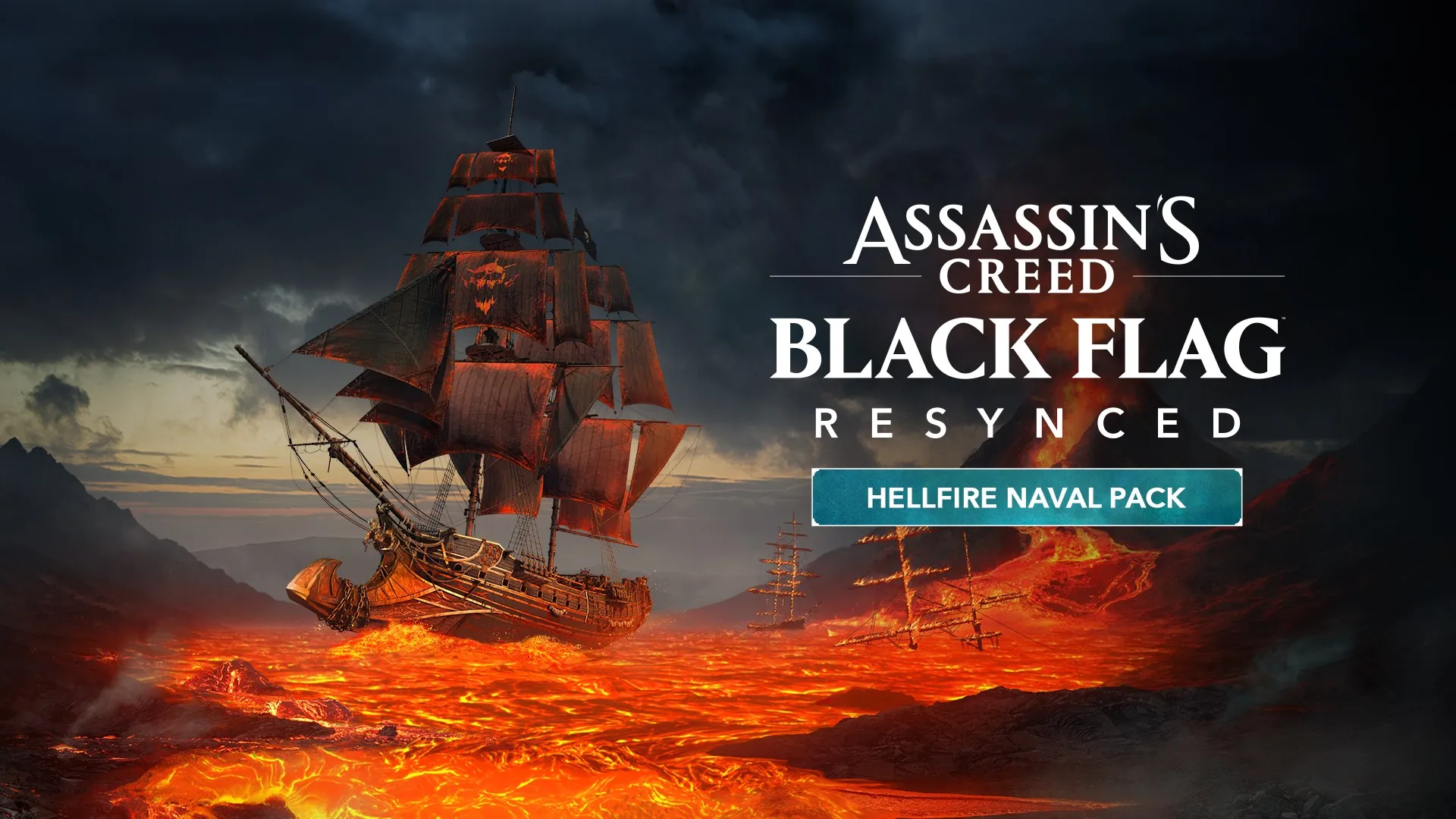 Assassin's Creed Black Flag Resynced: морской набор «Пламя ада»