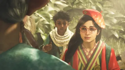 Костюм Альмы: кимоно весенних цветов — скриншот 5