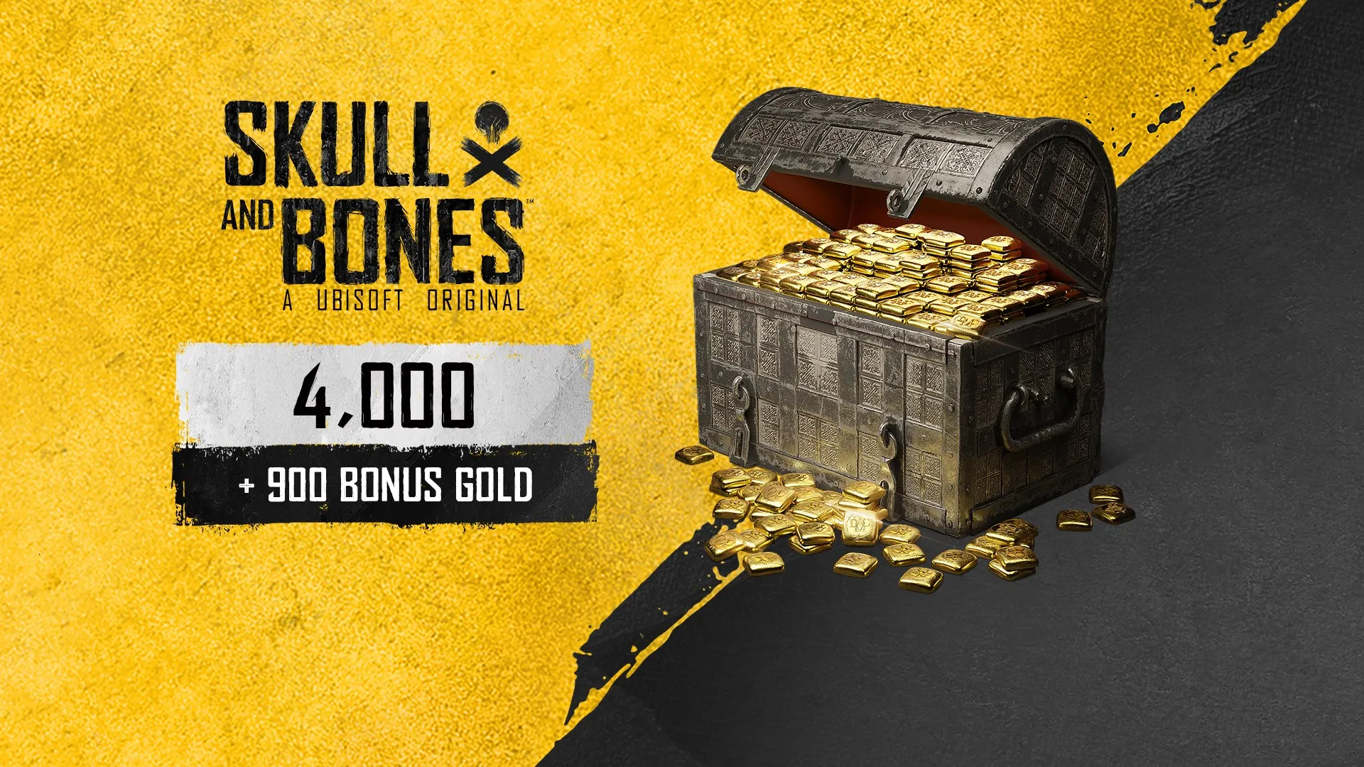 4900 золотых монет Skull and Bones