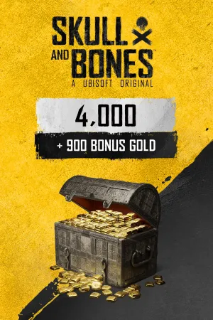 4900 золотых монет Skull and Bones