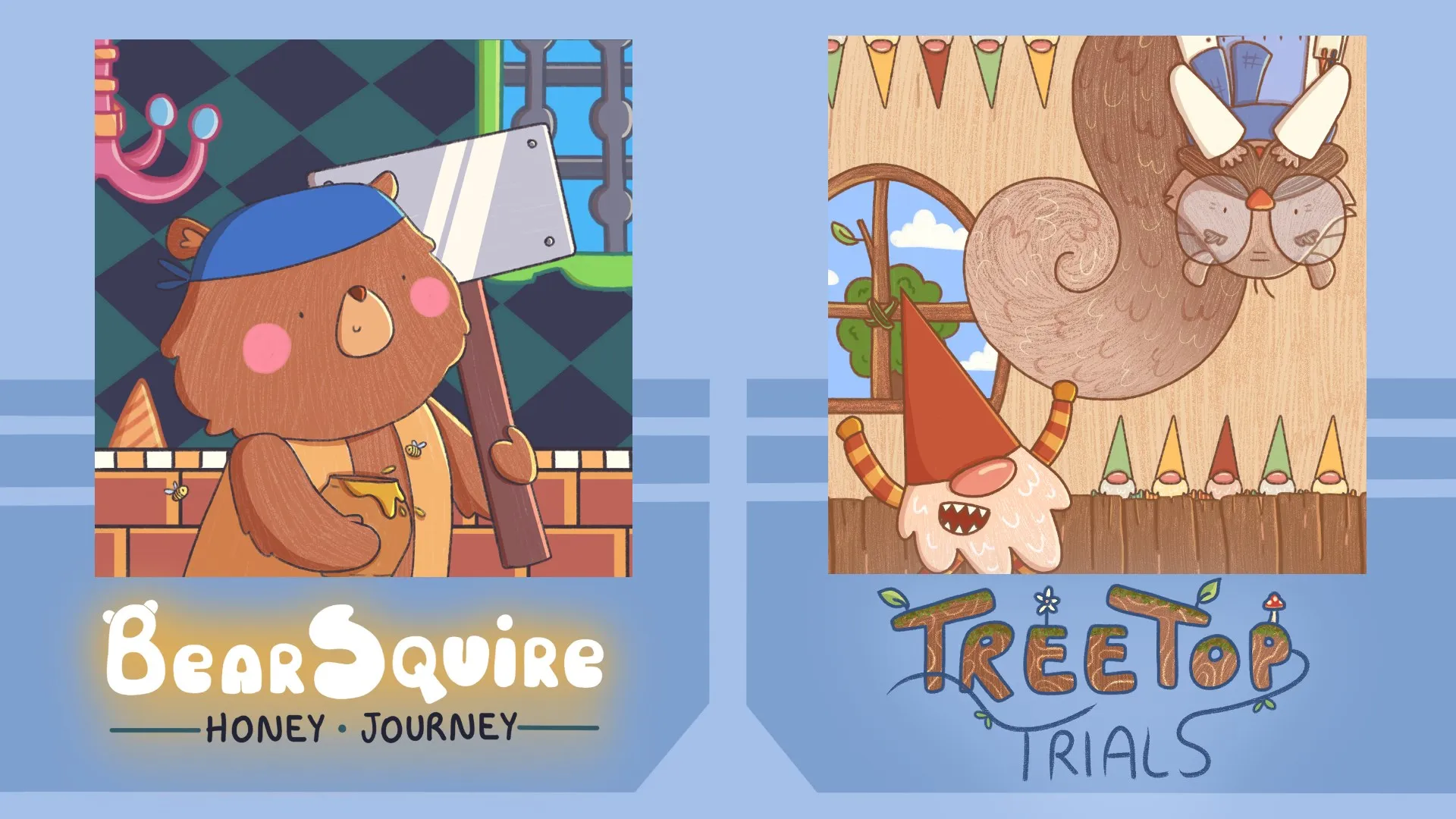 Treetop Trials / Bear Squire Honey Journey (Bundle) — трейлер