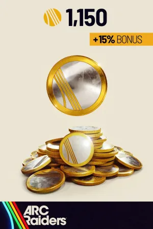 1,150 Raider Tokens