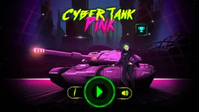 Cyber Tank Pink — скриншот 1