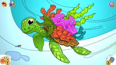 Coloring Book: Ocean Animals — скриншот 2
