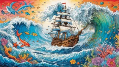 Splash of Color: Ships DLC — скриншот 2