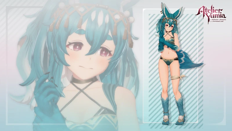 Костюм для Леньи «Милый кошачий купальник»