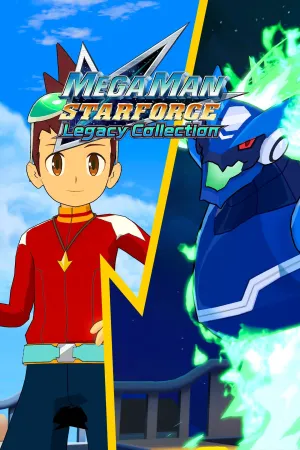 Mega Man Star Force Legacy Collection — набор моделей для персонажей «Джио Стелар» и «Омега-Ксис»