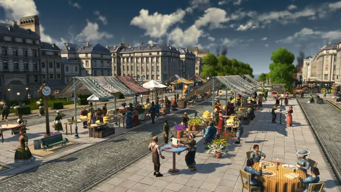 Anno 1800 - набор "Огни города" — скриншот 5