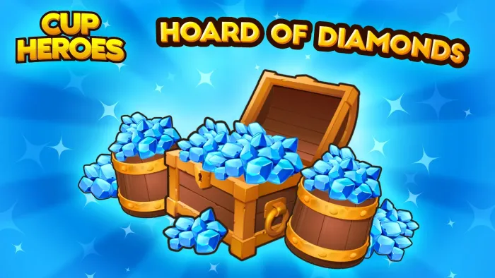 Cup Heroes - Hoard of Diamonds — скриншот 1