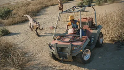 Jurassic World Evolution 3: набор «Пустоши» — скриншот 2