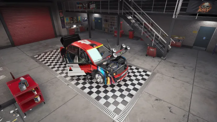 Rally Mechanic Simulator — скриншот 3
