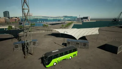 Fernbus Simulator - Map Denmark — скриншот 9