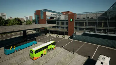 Fernbus Simulator - Map Denmark — скриншот 10
