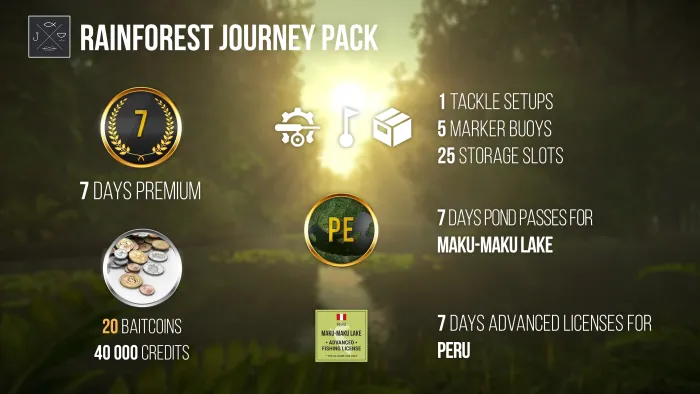 Fishing Planet: Rainforest Journey Pack — скриншот 2