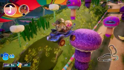 DreamWorks All-Star Kart Racing - Rally Pack — скриншот 3
