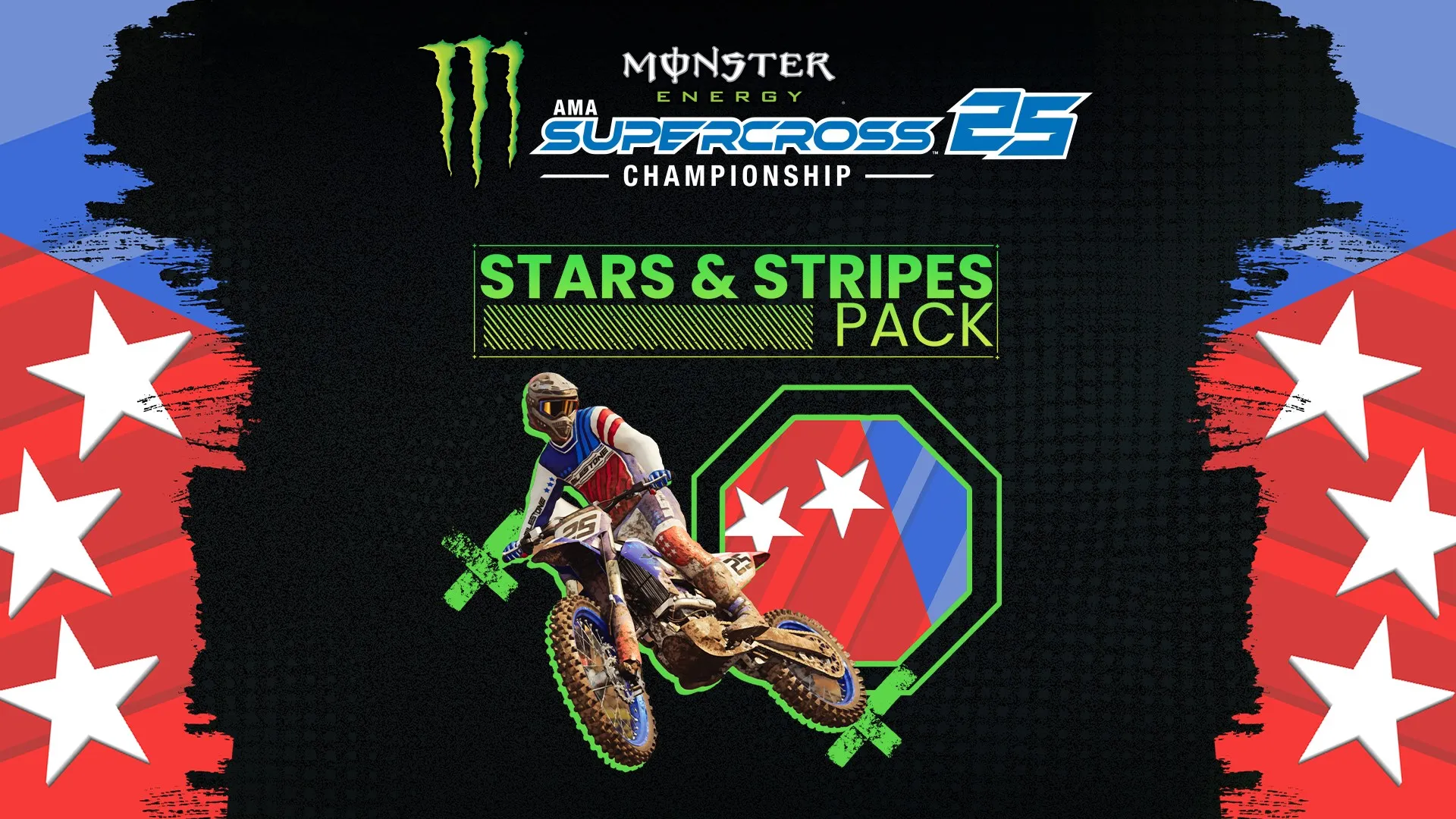 Monster Energy Supercross 25 - Stars & Stripes Pack