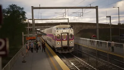 Train Sim World® 6: MBTA Providence/Stoughton Line HSP46 Pack — скриншот 2