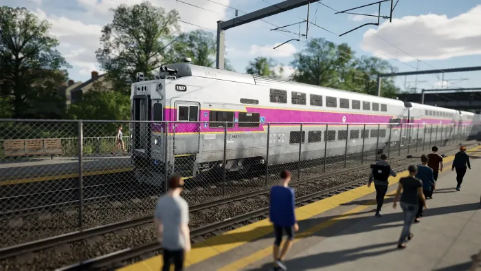 Train Sim World® 6: MBTA Providence/Stoughton Line HSP46 Pack — скриншот 3