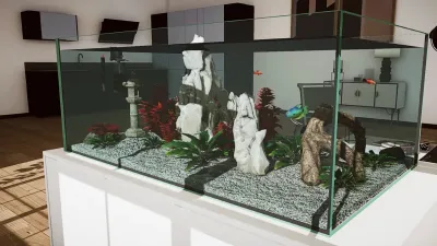 Aquarium in Cafe — скриншот 2