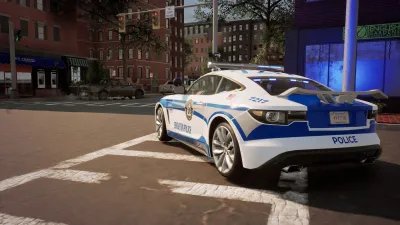 Police Simulator: Patrol Officers: Fast Pursuit Vehicle — скриншот 1