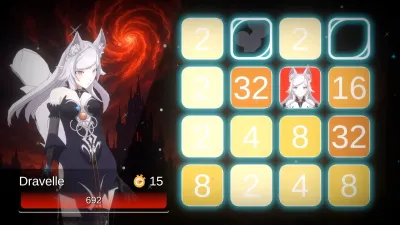 Battle Puzzle 2048 - Queens of the Abyss — скриншот 4