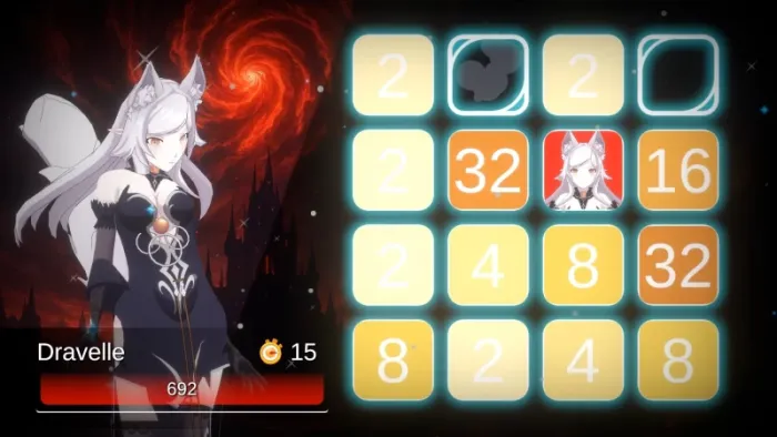 Battle Puzzle 2048 - Queens of the Abyss — скриншот 4