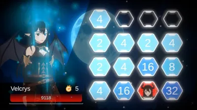 Battle Puzzle 2048 - Queens of the Abyss — скриншот 5