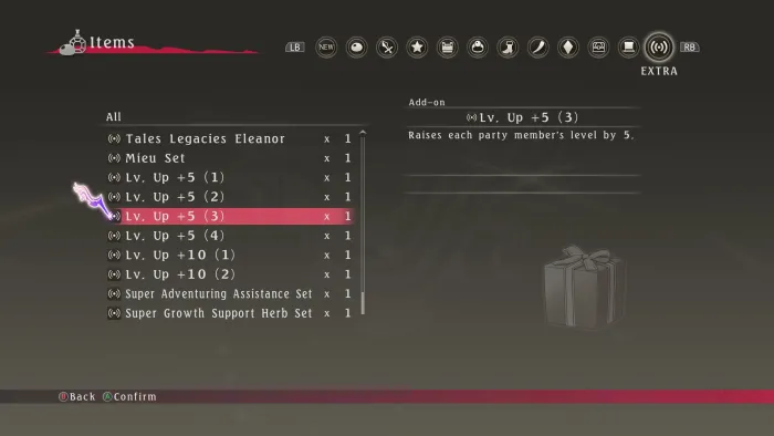 Tales of Berseria Remastered - Lv. Up+5 (3) — скриншот 1