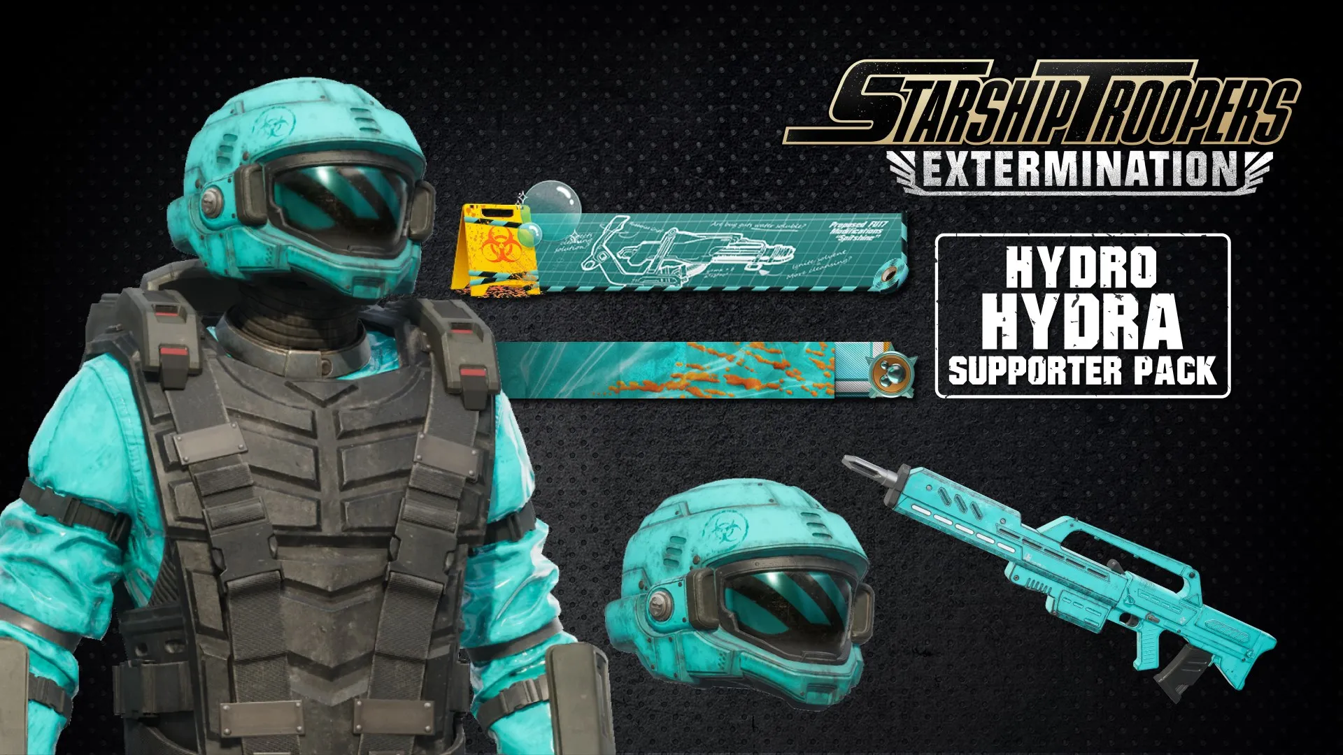 Starship Troopers: Extermination - Hydro Hydra Armor Pack