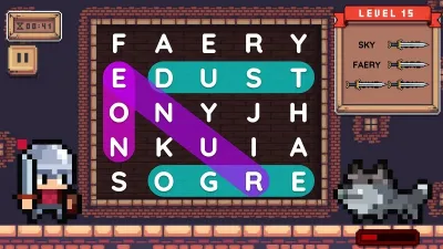 Word Quest: Medival — скриншот 1