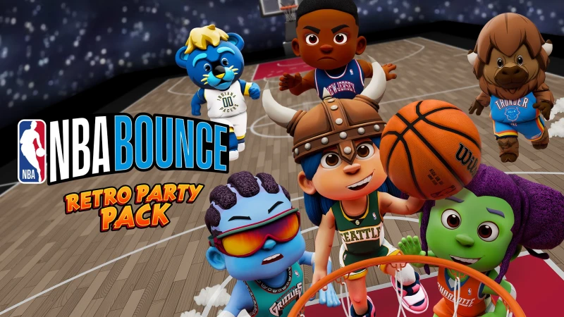 NBA BOUNCE - Retro Party Pack