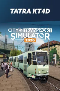 CTS 2026 - Tram DLC: Tatra KT4D - City Transport Simulator Bus & Tram