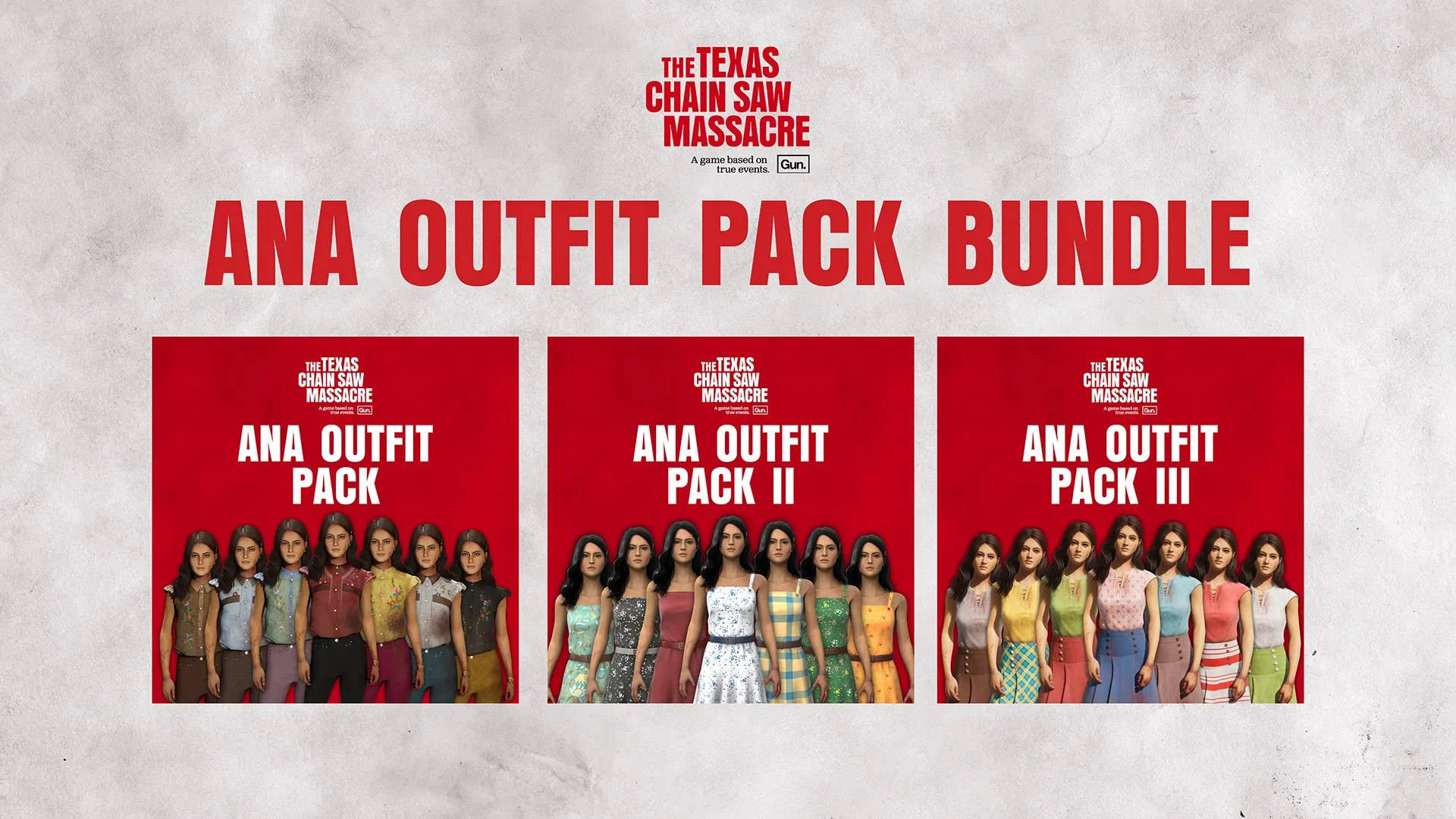 The Texas Chain Saw Massacre - Ana Outfits Bundle