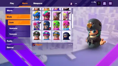 Worms Rumble - Legends Pack — скриншот 1