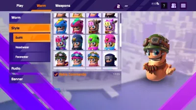 Worms Rumble - Legends Pack — скриншот 2