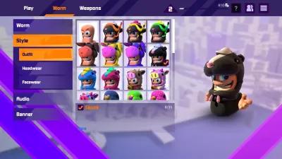 Worms Rumble - Legends Pack — скриншот 4