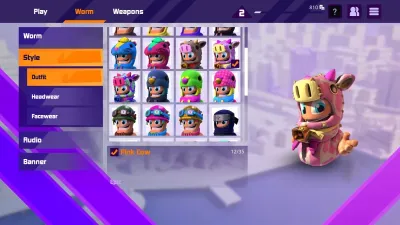 Worms Rumble - Legends Pack — скриншот 5