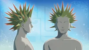 Вдохновленная монстром прическа: шипы эспиназа