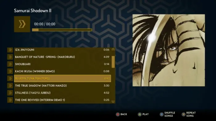 SAMURAI SHODOWN NEOGEO COLLECTION — скриншот 4