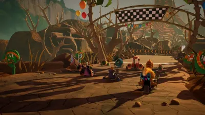 Gigantosaurus: Dino Kart — скриншот 3